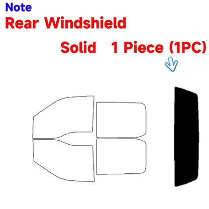 Precut Window Tint Kit for Ford F-150 Crew Cab (2015–2020) | UV Block & Privacy Film