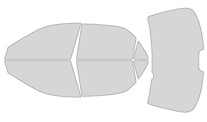 Precut Window Tint Kit for Honda Accord Sedan (2008–2012) | UV Block & Privacy Film