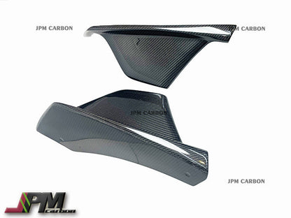 [JPMCarbon] VR Style Carbon Fiber Rear Splitter Lips Fits For 2019-2026 Toyota GR Supra A90 A91 Only