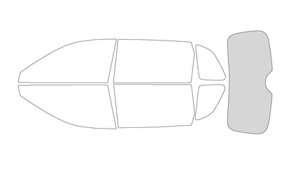 Precut Window Tint Kit for Honda CR-V (2023–2026) | UV Block & Privacy Film