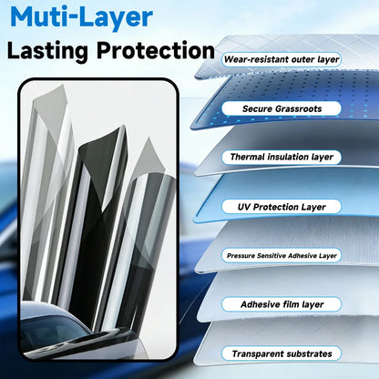 Precut Window Tint for Mazda 5 2006-2017 | Heat & Glare Blocking UV Protection Film