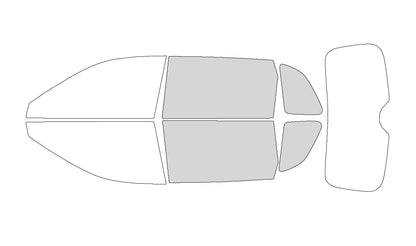Precut Window Tint Kit for Honda CR-V (2023–2026) | UV Block & Privacy Film