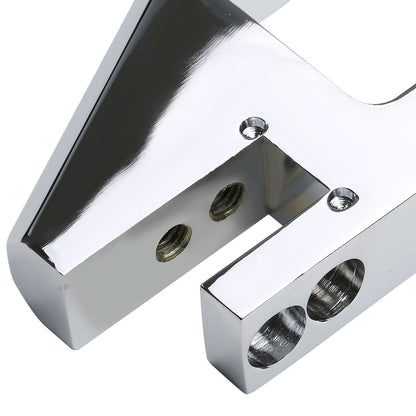 Chevrolet BBC Short Water Pump Alternator Bracket Set - Chrome