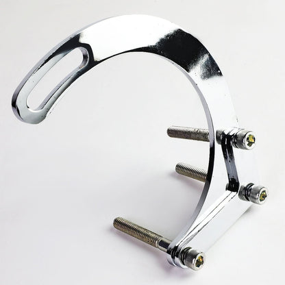 1955-1968 Chevrolet SBC Low Mount Alternator Bracket Set - Chrome