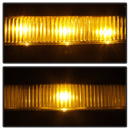SPYDER Xtune Chevy Silverado 07-13 Amber LED Cab Roof Lights Clear ACC-LED-CS07-CR-C 9924606