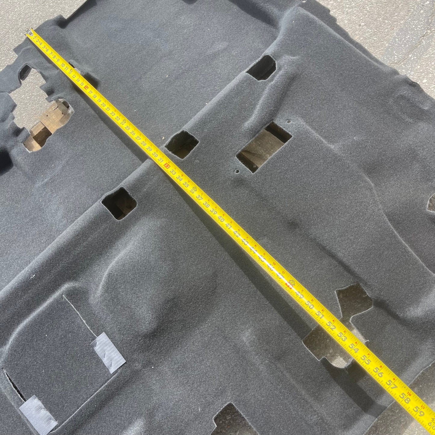 Z@ HONDA OEM Vehicle Rear Interior Floor Carpet for CR-V 2023 (AS-IS)