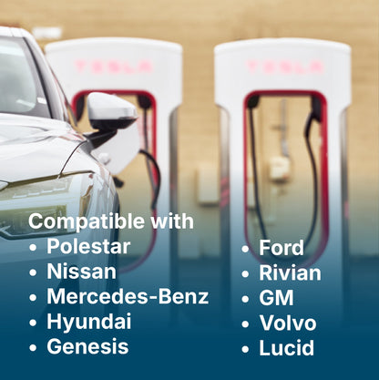 LENZ NACS Supercharger to CCS Adapter, Charge non-Tesla EV at Supercharger stations UL 2252 Compliant SGS Listed (Collective)