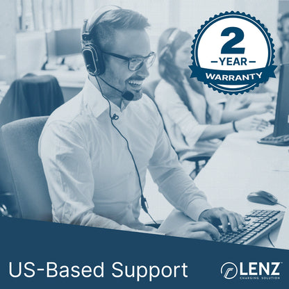LENZ CCS1 to NACS Port (Tesla) Charging Adapter