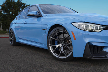 iCBL T30 Series Monoblock Forged Wheels Rims Set For BMW M3 and M4 F80 F82 19" Staggered
