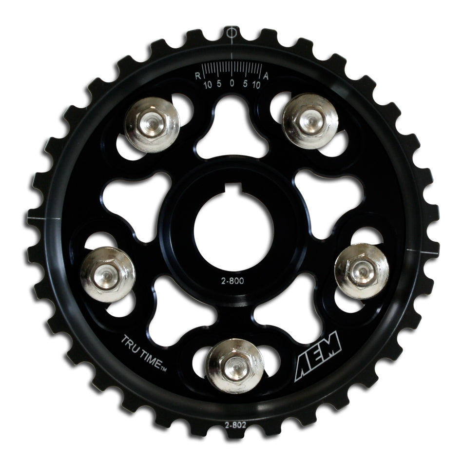 TRU-TIME CAM GEAR-BLACK