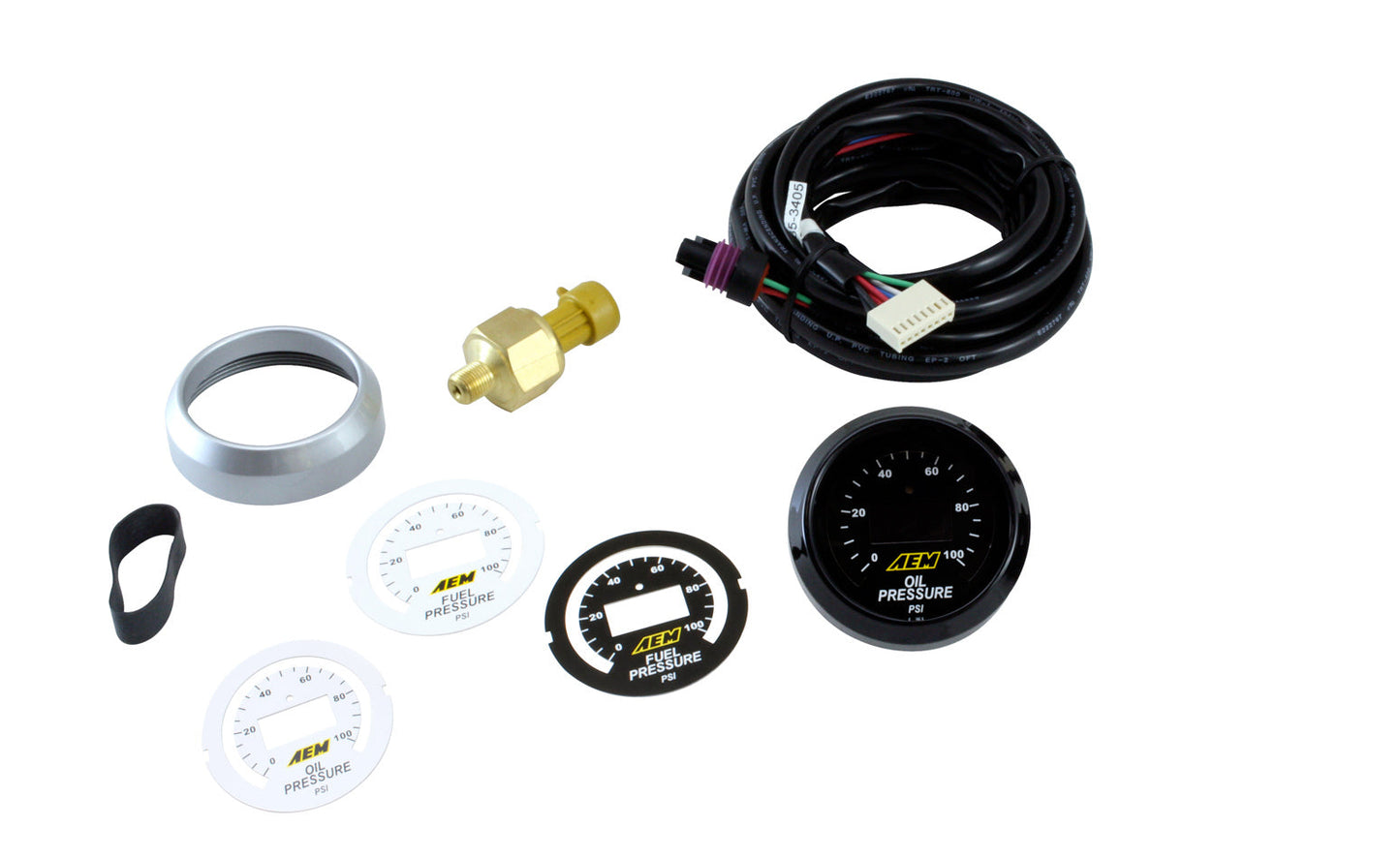 FLUID PRESSURE GAUGE OIL/WATER