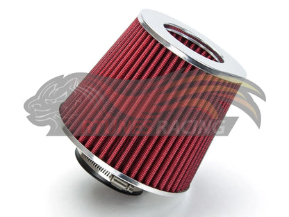 Short Ram Air Intake Kit For 2008-2014 Mitsubishi Lancer 2.0L, 2.4L L4 N/A Only | Rtunes Racing | SI-MT-08RD