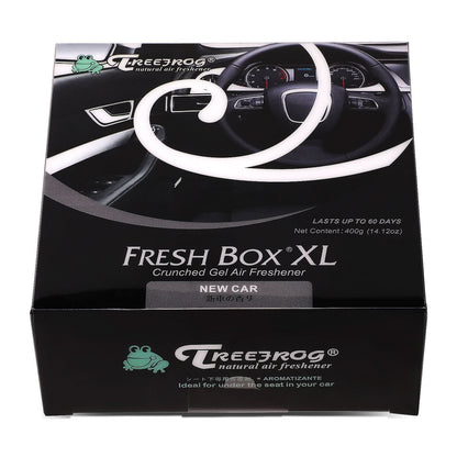 Tree Frog Fresh Box XL Air Freshener 400g New Car Scent