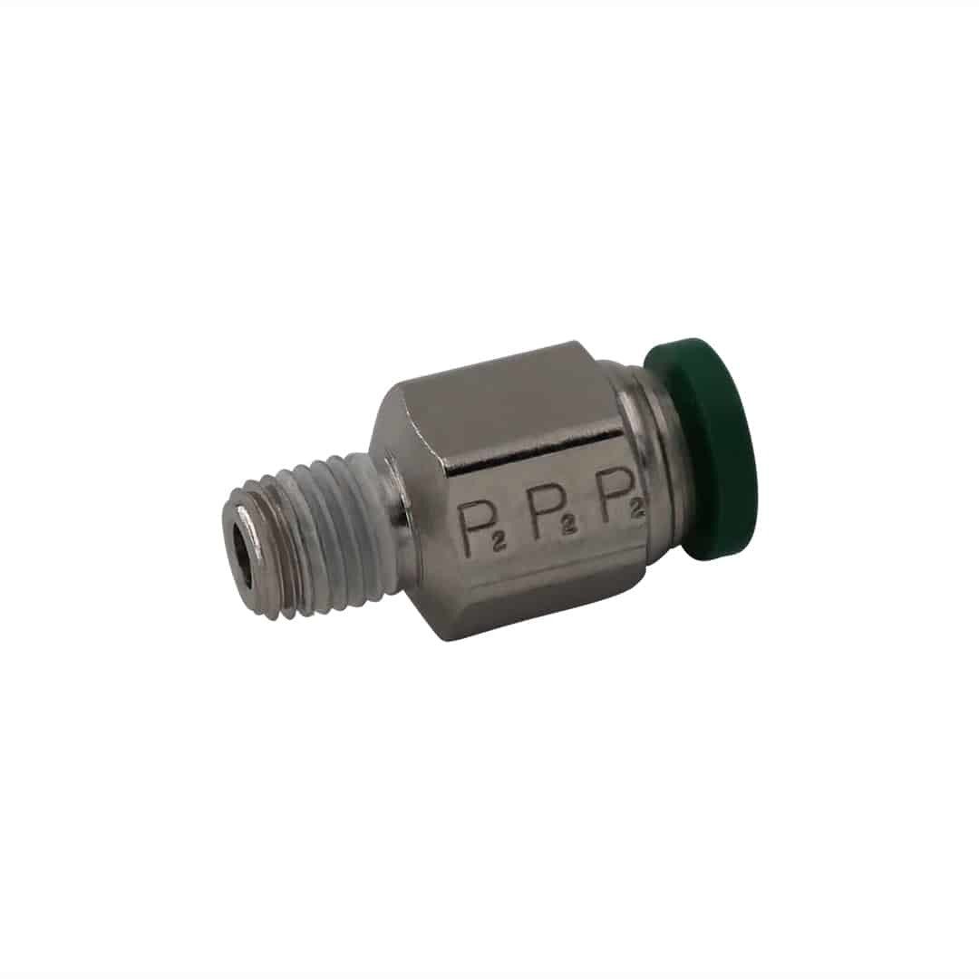Aeromotive Adapter Fitting 1/16npt to 1/4 Tube Straight 15699