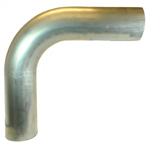 4" OD x 90 Degree Aluminum Intake Elbow