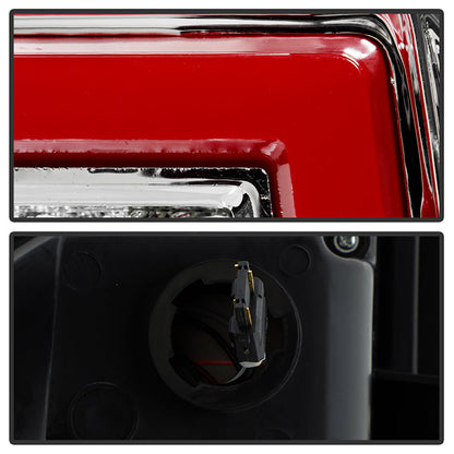 SPYDER xTune 07-13 Chevrolet Silverado 1500/3500 Full LED Tail Lights - Chrome (ALT-CH-CSIL07-FLED-C) 9951473