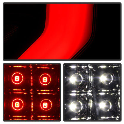 SPYDER xTune 09-14 Ford F150 Full LED Tail Lights - Black (ALT-CH-FF15009-LED-BK) 9951503