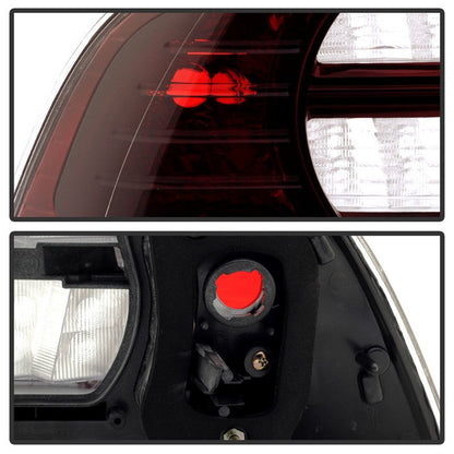 SPYDER Xtune Acura Tl 04-08 OEM Style Tail Lights Red Smoked ALT-JH-ATL07-OE-RSM 9033438