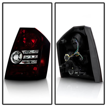 SPYDER Xtune Chrysler 300 2008-2010 OEM Style Tail Lights -Red Smoked ALT-JH-C308-OE-RSM 9033834