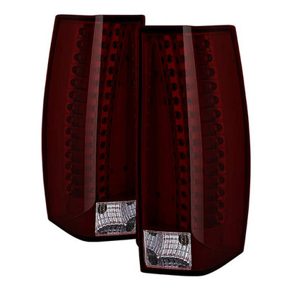 SPYDER Xtune Cadillac Escalade 07-14 OE Style Tail Lights Red Smoked ALT-JH-CAESC07-OE-RSM 9030505