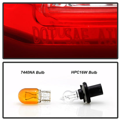 SPYDER xTune 10-16 Cadillac SRX LED OE Tail Lights - Left (ALT-JH-CASRX10-LED-L) 9944581