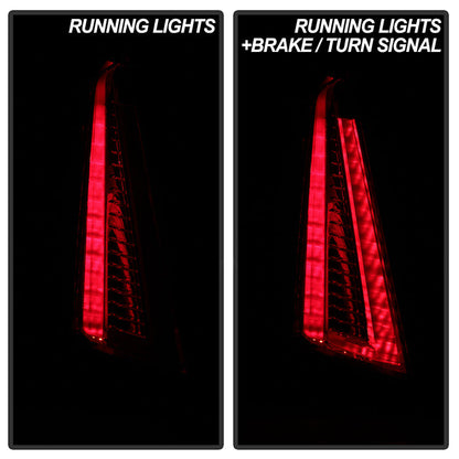 SPYDER xTune 17-19 Cadillac XT5 Full LED All Red Tail Light - OE Left (ALT-JH-CAXT517R-OE-L) 9948039
