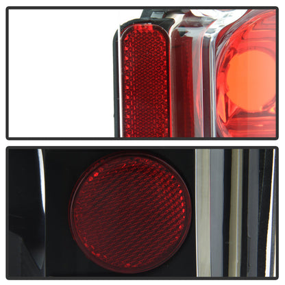 SPYDER xTune Chevy Suburban 73-91 Euro Style Tail Lights - Black ALT-JH-CCK73-BK 9036514
