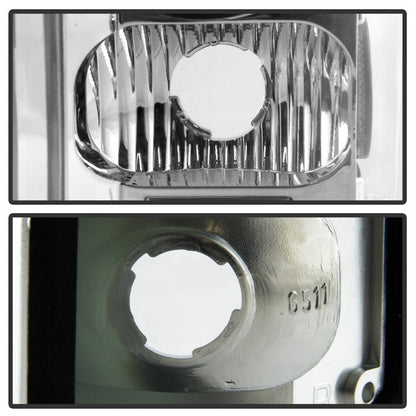 SPYDER xTune Chevy Suburban 73-91 Euro Style Tail Lights - Chrome ALT-JH-CCK73-C 9036521