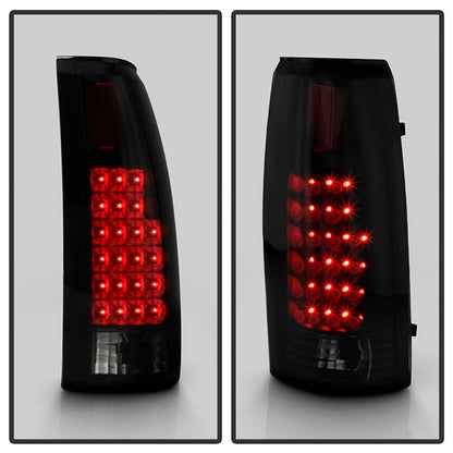 SPYDER Xtune Yukon Denali 99-00 LED Tail Lights Black Smoked ALT-JH-CCK88-LED-BKSM 9034459