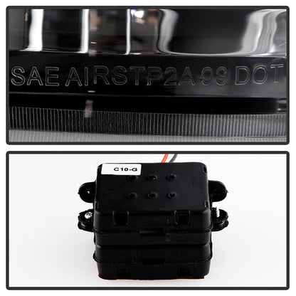 SPYDER Xtune Yukon Denali 99-00 LED Tail Lights Black ALT-JH-CCK88-LED-BK 9022449
