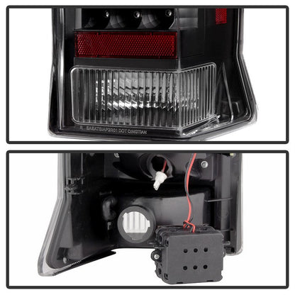 SPYDER Xtune Cadillac Escalade 02-06 ( Not Ext Models ) LED Tail Light Black ALT-JH-CE02-LED-BK 9028113