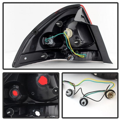 SPYDER Xtune Chevy Impala 06-13 OE Style Tail Lights Red Smoke ALT-JH-CIM06-OE-RSM 9027222