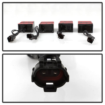 SPYDER Chevy Tahoe Suburban 15-17 LED Tail Lights (Escalade Style) Black  ALT-JH-CSUB15-2IN1LED-BK 9039768