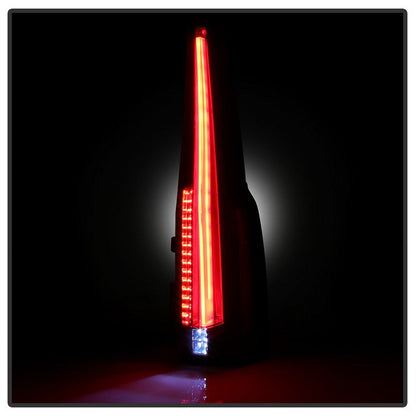 SPYDER Chevy Tahoe Suburban 15-17 LED Tail Lights (Escalade Style) Black  ALT-JH-CSUB15-2IN1LED-BK 9039768