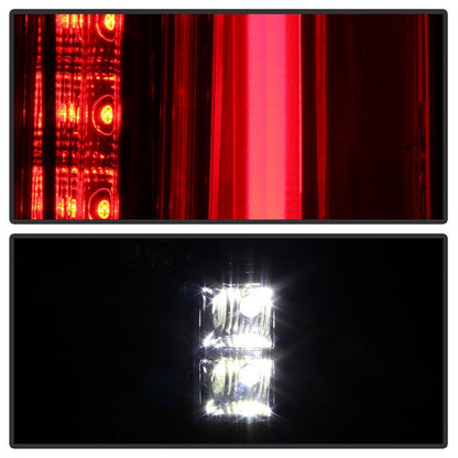 SPYDER Chevy Tahoe Suburban 15-17 LED Tail Lights (Escalade Style) Black  ALT-JH-CSUB15-2IN1LED-BK 9039768