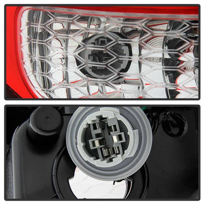 SPYDER xTune 11-18 Dodge Grand Caravan Driver Side LED Tail Light Only (ALT-JH-DGC11-OE-L) 9046308