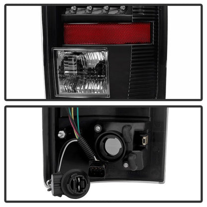 SPYDER Xtune Dodge Ram 02-06 1500 / Ram 2500/3500 03-06 LED Tail Light Black ALT-JH-DR02-LED-BK 5072979