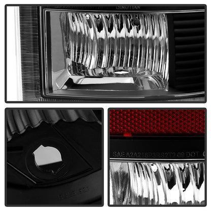 SPYDER Xtune Dodge Ram 1500 09-14 LED Tail Lights Incandescent Model Only Black ALT-JH-DR09-LED-BK 9025587