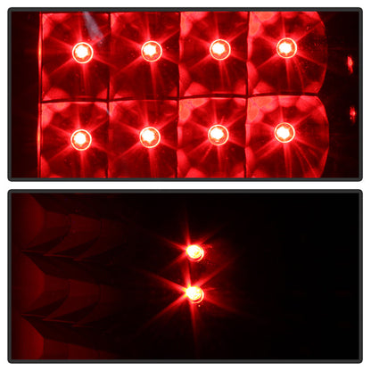 SPYDER Xtune Dodge Ram 1500 09-14 LED Tail Lights Incandescent Model Only Black ALT-JH-DR09-LED-BK 9025587