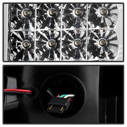SPYDER Xtune Dodge Ram 1500 09-14 LED Tail Lights Incandescent Model Only Chrome ALT-JH-DR09-LED-C 9025594