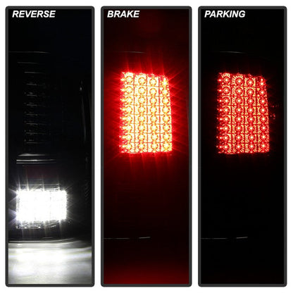 SPYDER Xtune Dodge Ram 1500 09-14 LED Tail Lights Incandescent Model Only Chrome ALT-JH-DR09-LED-G2-C 9034848