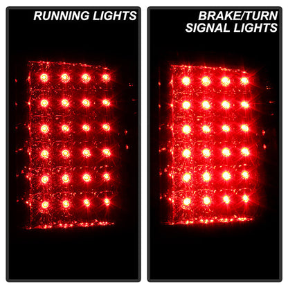 SPYDER Xtune Dodge Ram 1500 09-14 LED Tail Lights Incandescent Model Only Red Clear ALT-JH-DR09-LED-RC 9032820