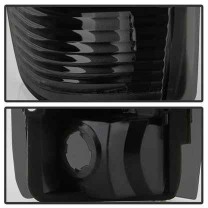SPYDER Xtune Ford F-150/F-250/F-350 87-96 Euro Style Tail Lights - Black Smoked ALT-JH-FF15089-BSM 9036989