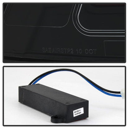 SPYDER xTune 10-12 Ford Fusion Light Bar LED Tail Lights - Black (ALT-JH-FFU10-LBLED-BK) 9041655