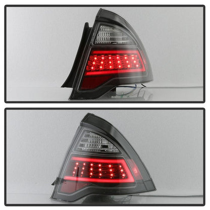 SPYDER xTune 10-12 Ford Fusion Light Bar LED Tail Lights - Black (ALT-JH-FFU10-LBLED-BK) 9041655