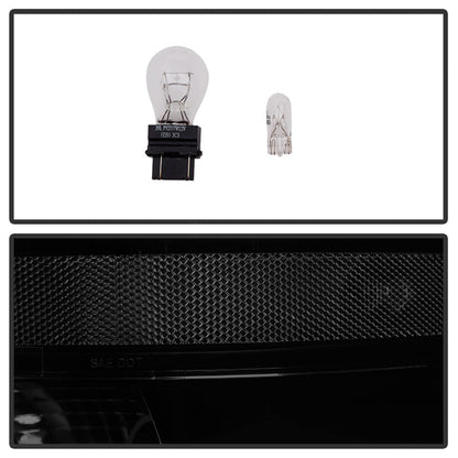 SPYDER Xtune GMC Sierra 07-13 LED Tail Lights Black Smoked ALT-JH-GS07-LED-BSM 9034077