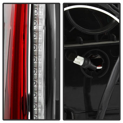 SPYDER xTune GMC Yukon 15-17 LED Tail Lights (Escalade Style) - Black ALT-JH-GY15-2IN1LED-BK 9039775