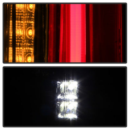 SPYDER xTune GMC Yukon 15-17 LED Tail Lights (Escalade Style) - Black ALT-JH-GY15-2IN1LED-BK 9039775