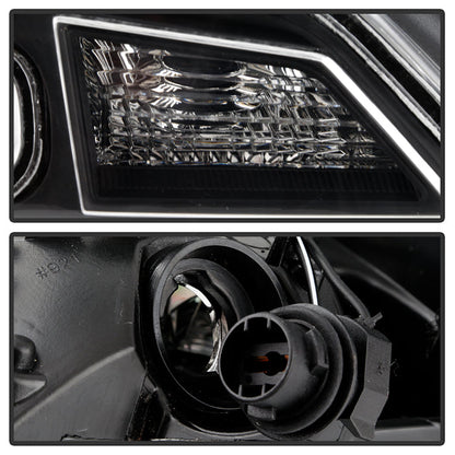 SPYDER xTune 08-13 Infiniti G37 Coupe LED Tube Style Tail Lights - Black (ALT-JH-IG37-2D-LBLED-BK) 9048562
