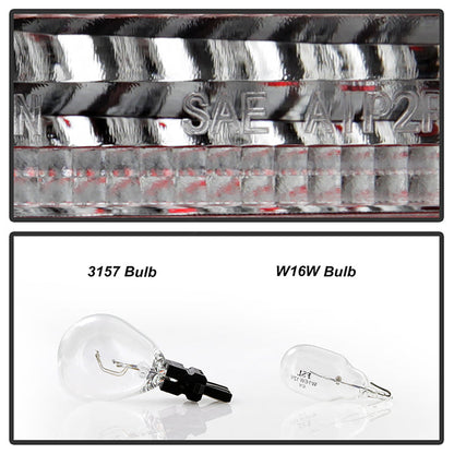 SPYDER Xtune Jeep Patriot 08-13 Driver Side Tail Lights - OEM Left ALT-JH-JPA08-OE-L 9031700